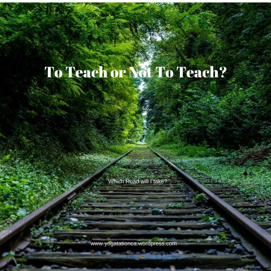 To Teach or Not To Teach?